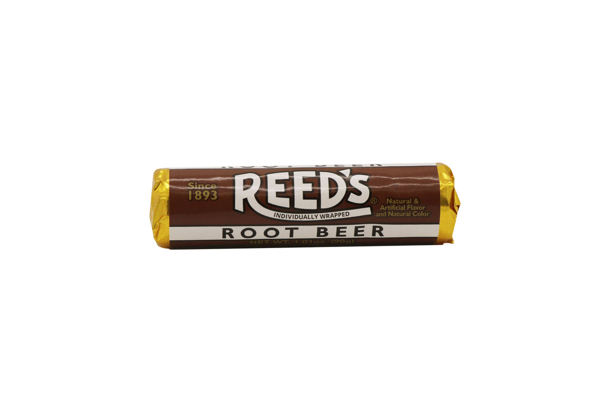 Reed's Candy Rolls Root Beer, 24ct