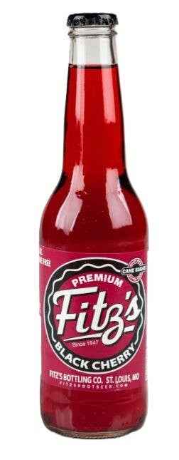 Fitz's Premium Black Cherry, 12ct Glass Bottle