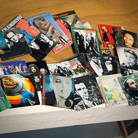 Mini Record Store '8 in a Crate' Starter Set 1:12 Scale