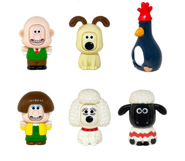 Wallace & Gromit Face Change Figure – Blind Box Collection