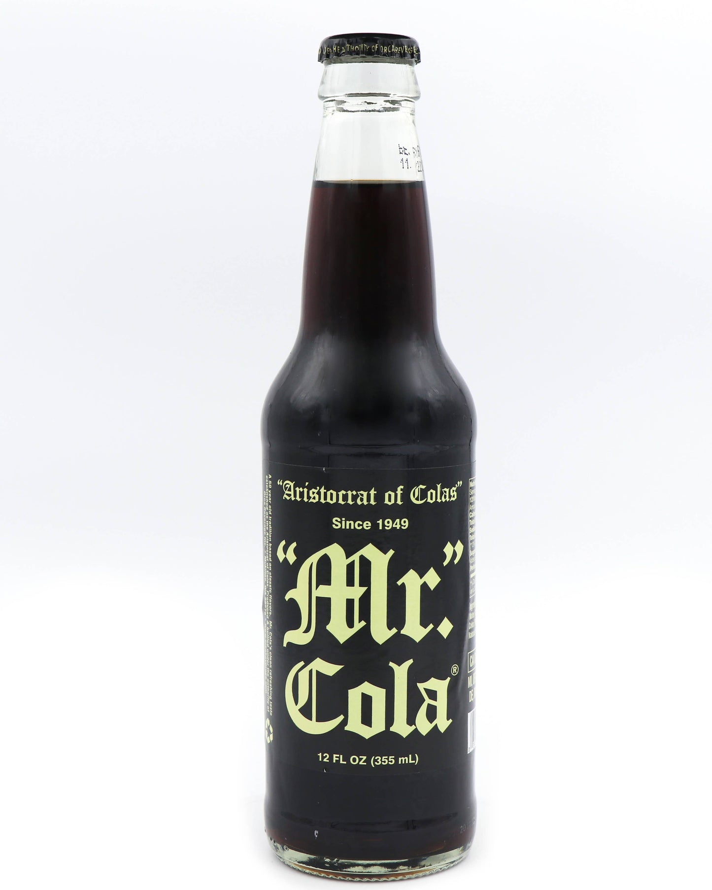 Mr. Cola Soda, 12oz Glass Bottle