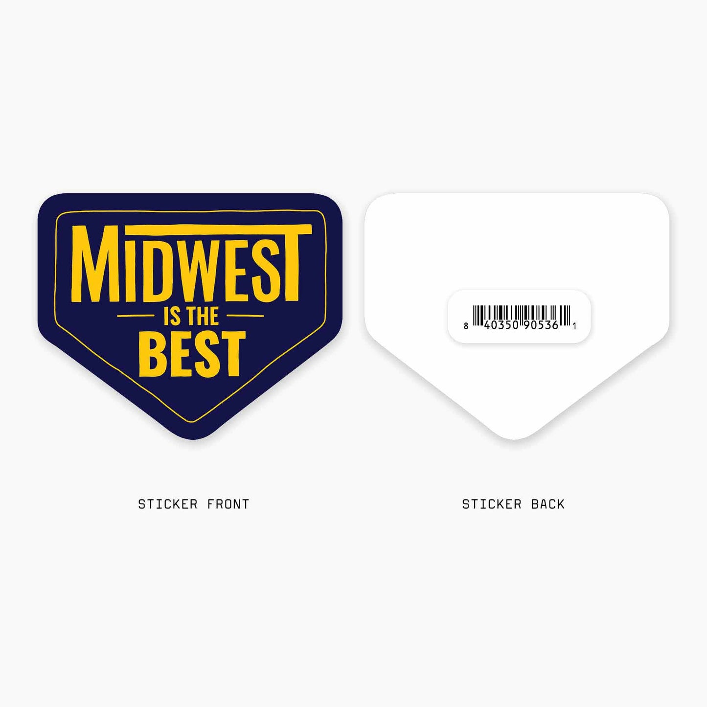 Midwest is the Best - 3” Art Sticker