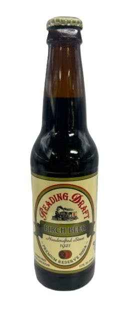 Reading Draft Birch Beer, 12ct Glass Bottle