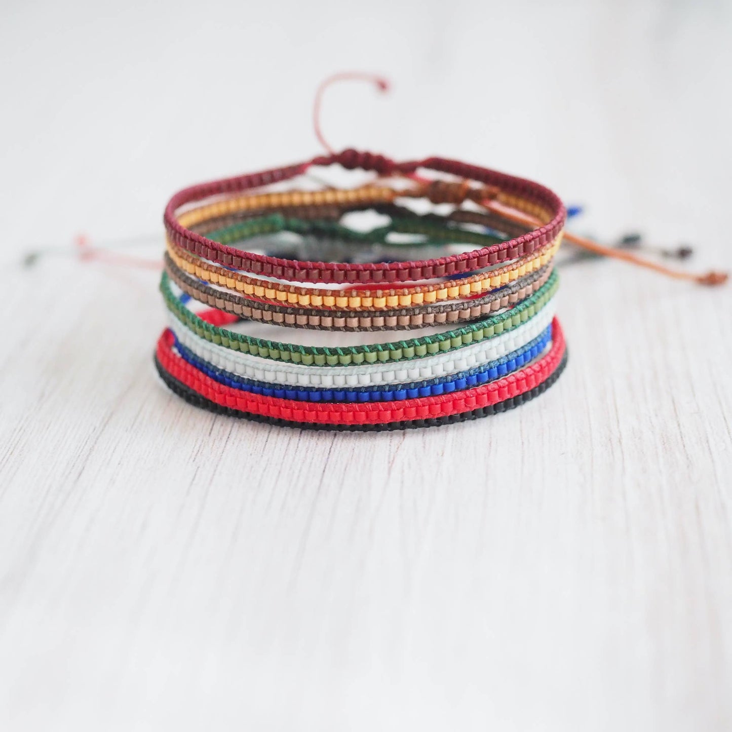 Men's Miyuki Thin Minimalist Bracelet | Gifts for Men