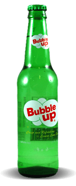 Bubble Up Soda, 12oz Glass Bottle