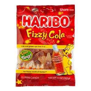 Haribo Fizzy Cola Gummi Candy 12/5OZ