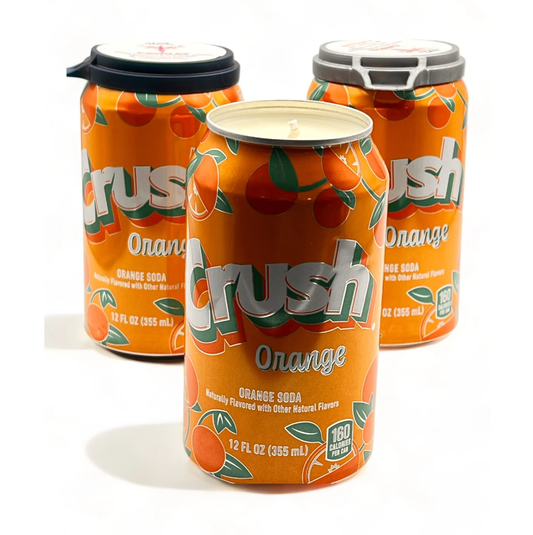Orange Crush Can Candle | 12 oz Can