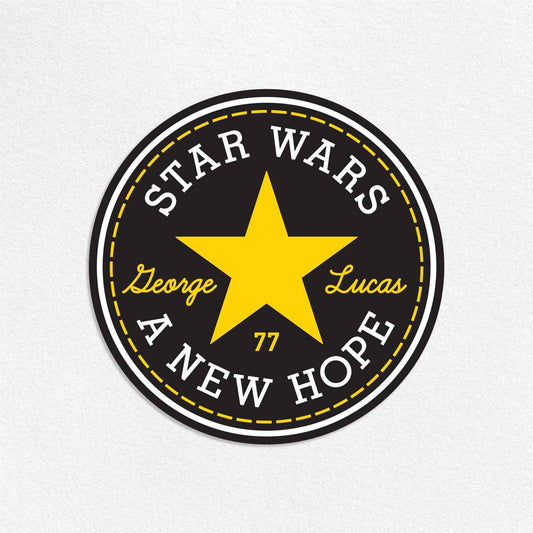 George Lucas All Star Sticker