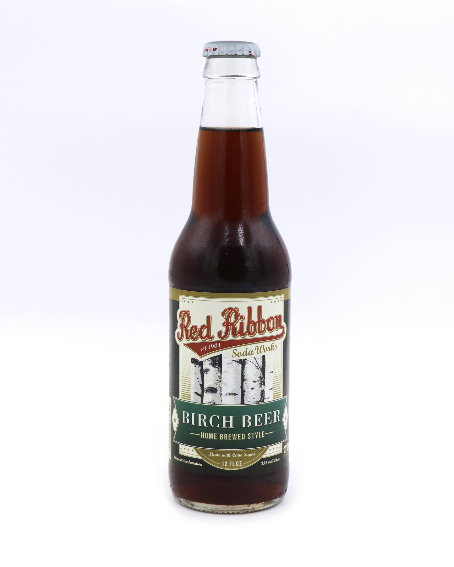 Red Ribbon Birch Beer, 12 Fl oz,