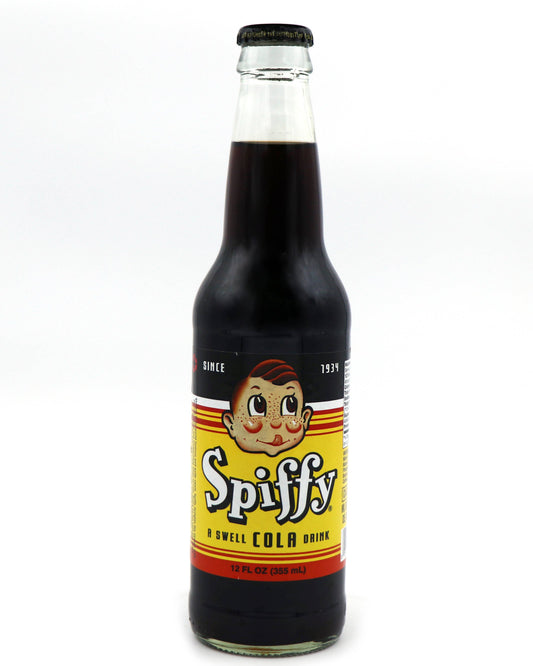 Spiffy Cola Soda, 12oz Glass Bottle
