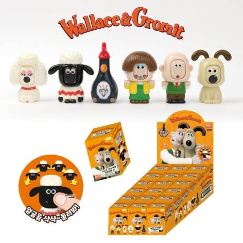 Wallace & Gromit Face Change Figure â Blind Box Collection