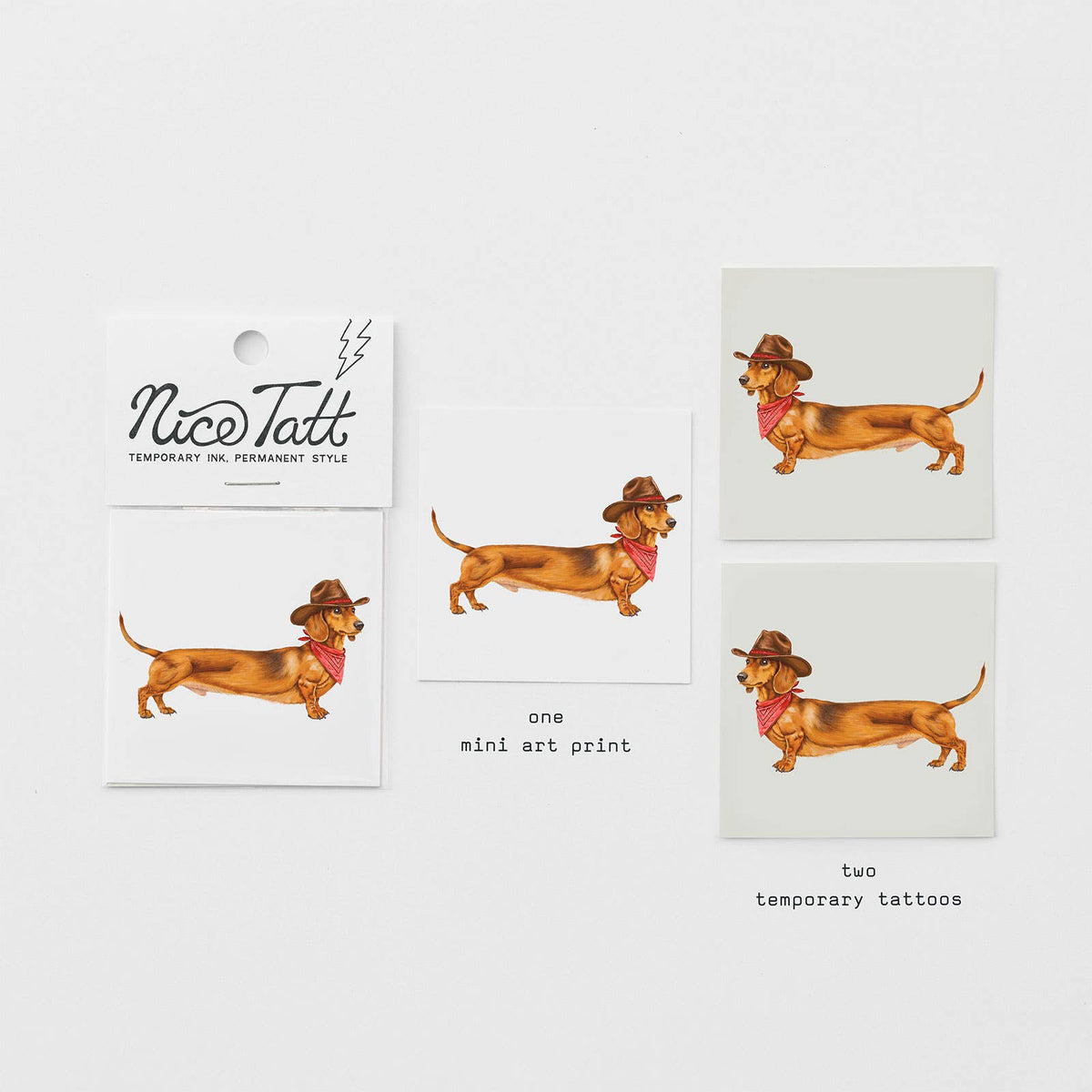 Little Doggie - Temporary Tattoo