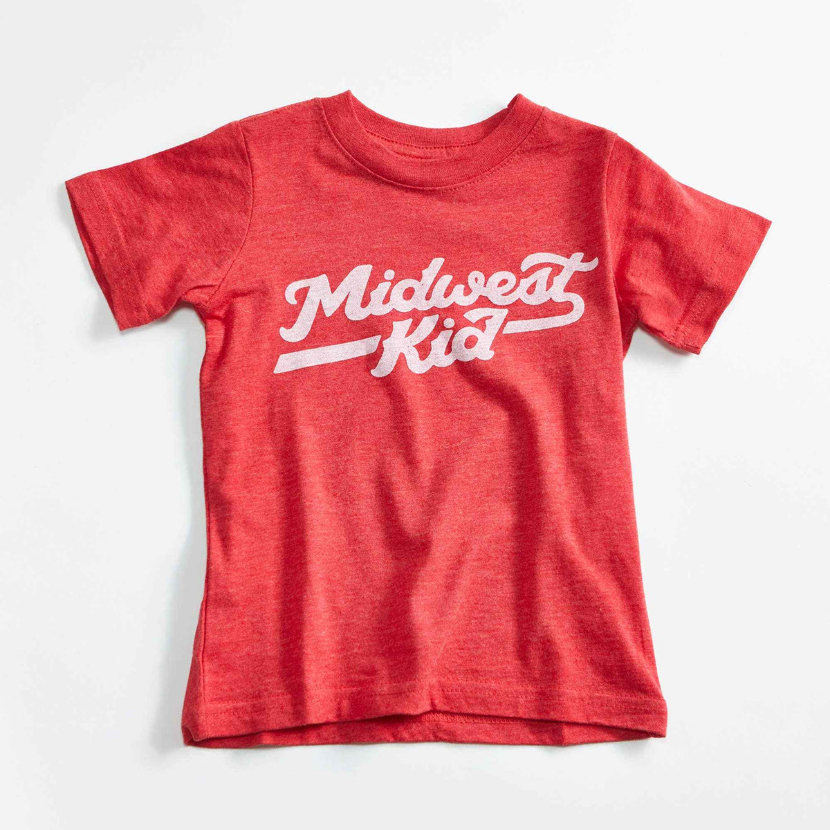 Midwest Kid Heather Red Toddler & Kids T Shirt