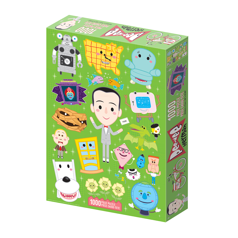 Green Pee-wee's Playhouse 1000 pc Jigsaw Puzzle