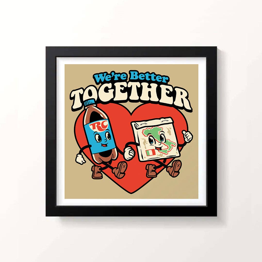 Unframed Chicago Better Together 9 x 9 Prints