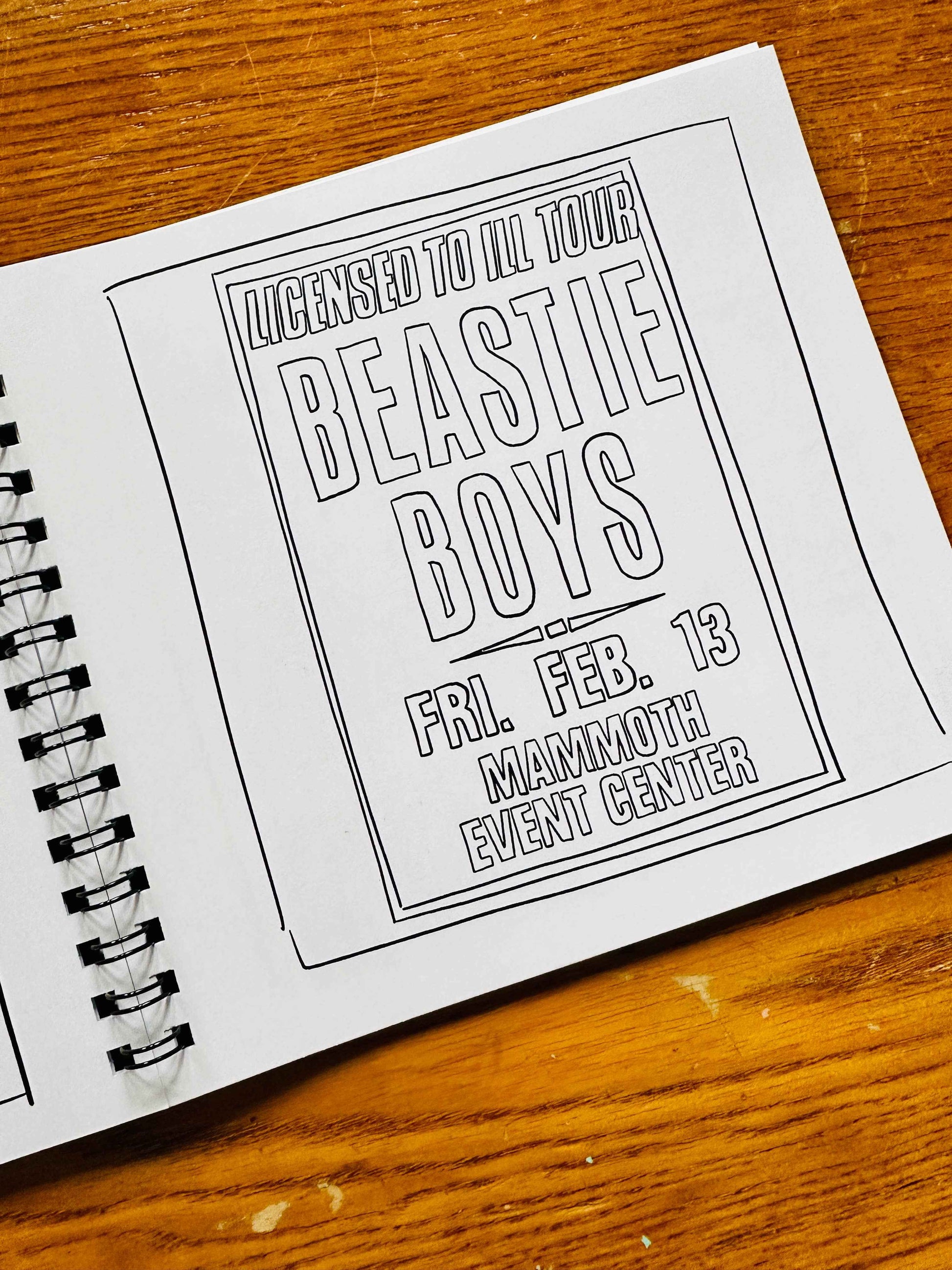 Beastie Boys Pint Size Coloring Book