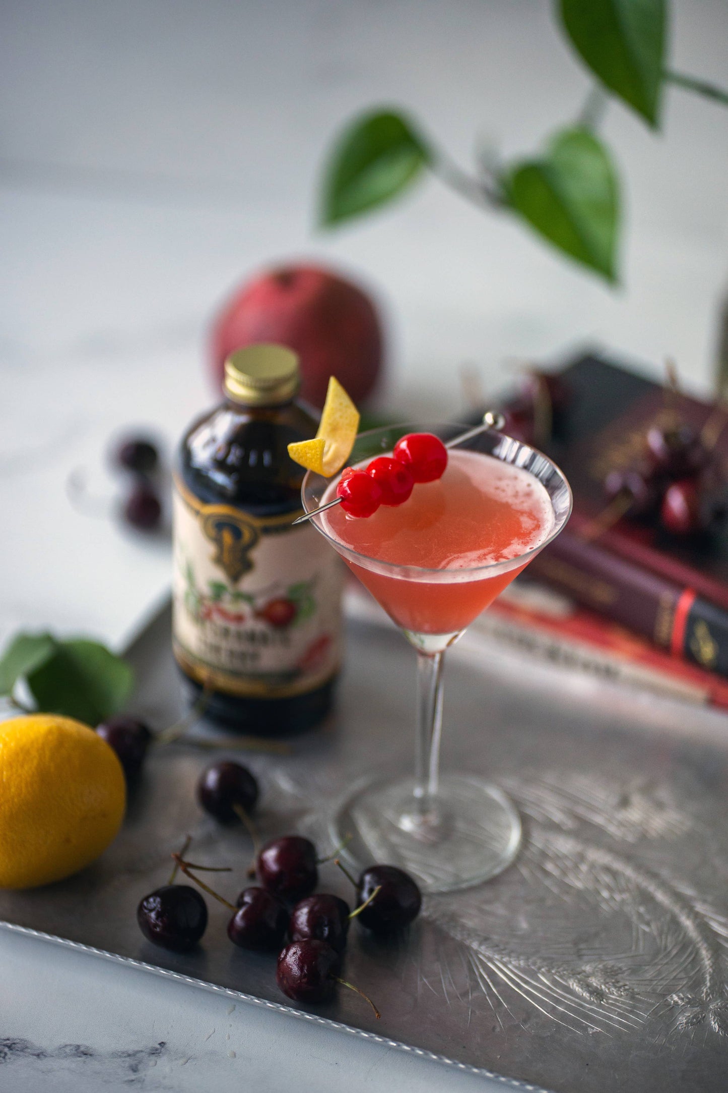 Pomegranate Cherry Syrup 3.4oz  - Cocktail / Mocktail Mixer
