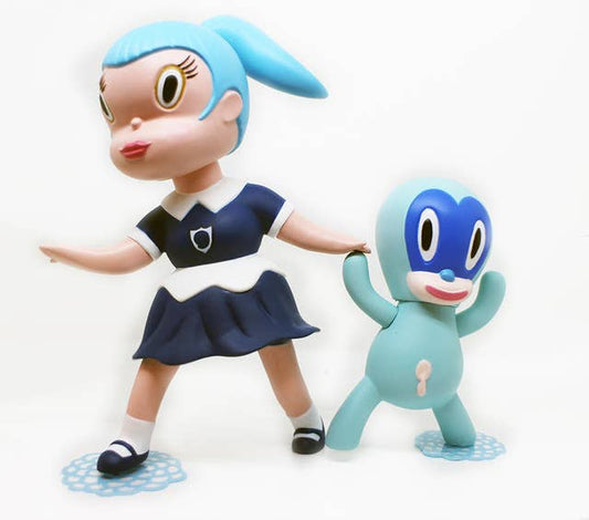 Gary Baseman's Wild Girls Set: Beverly Blue Edition