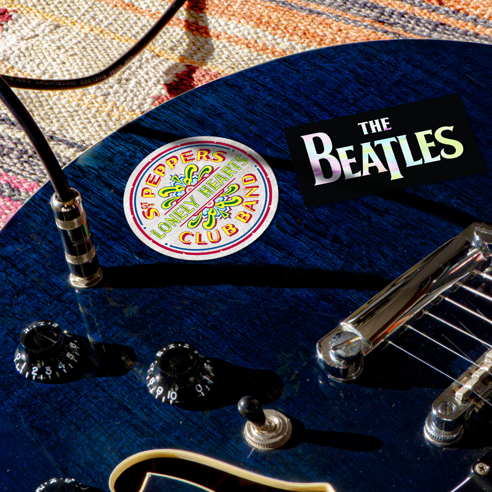 Sgt. Pepper's Drum Head by The Beatles - Die-Cut Sticker