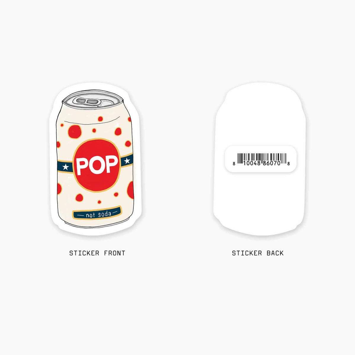 Pop - 3” Art Sticker