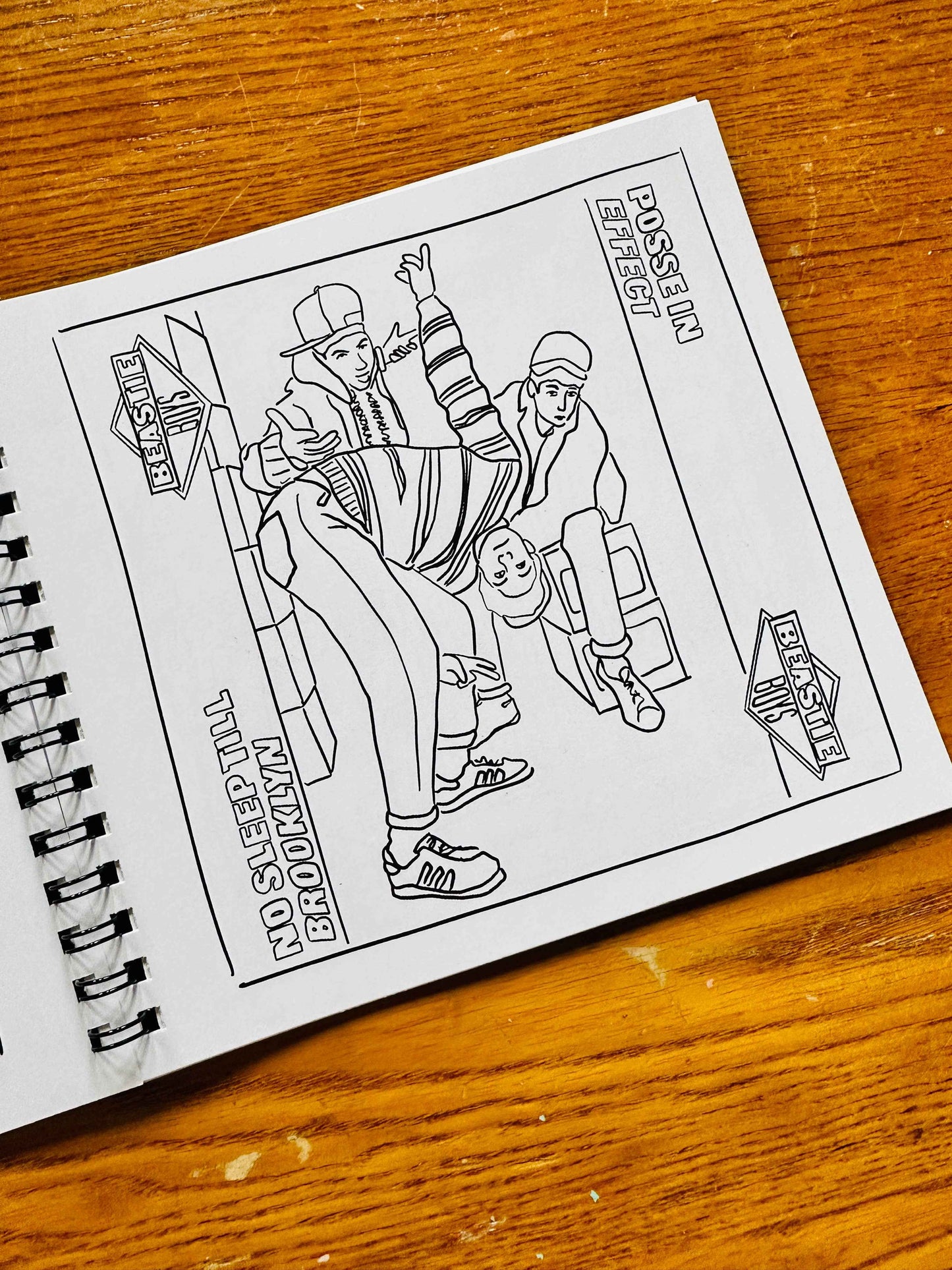 Beastie Boys Pint Size Coloring Book