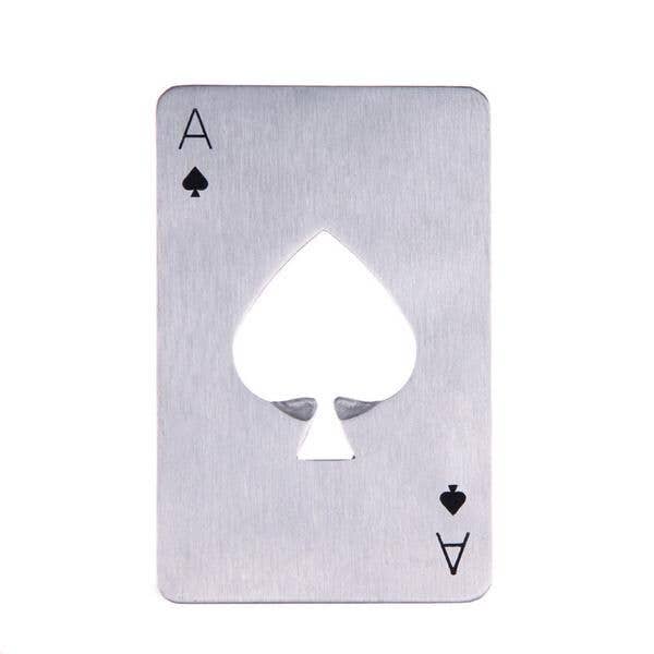 Ace Of Spades Bottle Opener