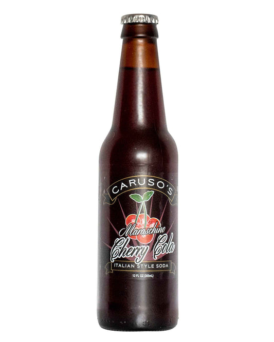 Caruso's Maraschino Cherry, 12oz Glass Bottle 12ct