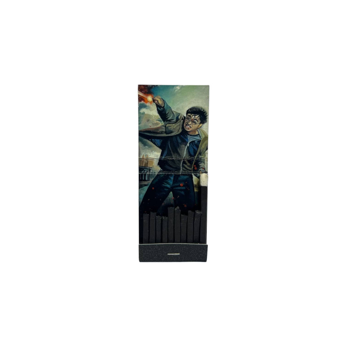 Harry Potter Set Matchbook Print  Framed 