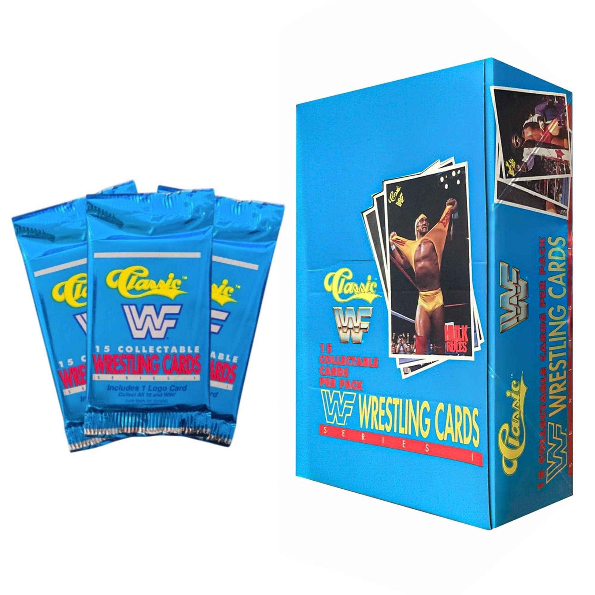WWF 1990 Classic Series 1 Wrestling Single Pack | 15 Cards