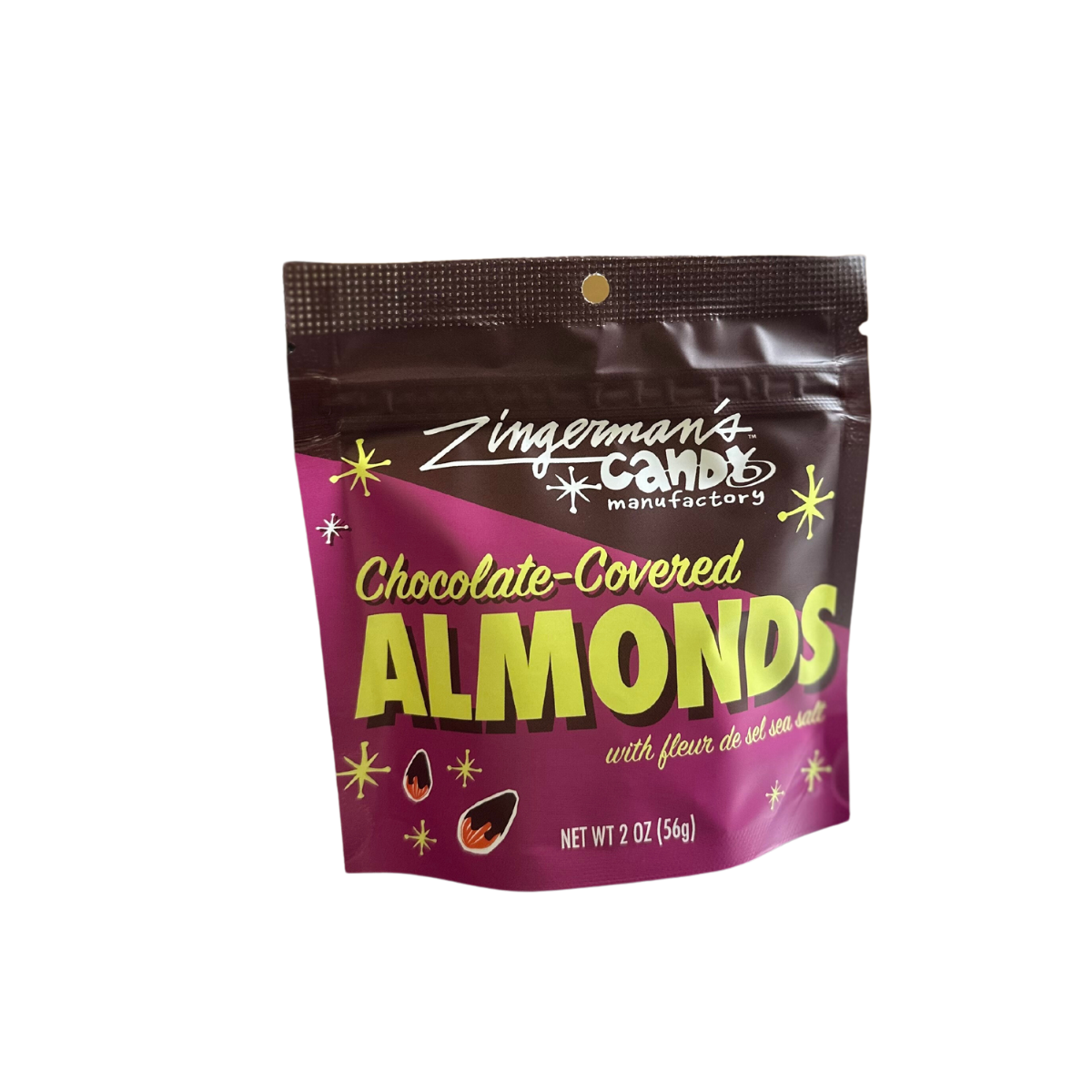 Hand Panned Chocolate Almonds - Grab and Go Pouch