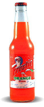 Frostie Orange Soda, 12oz Glass Bottle