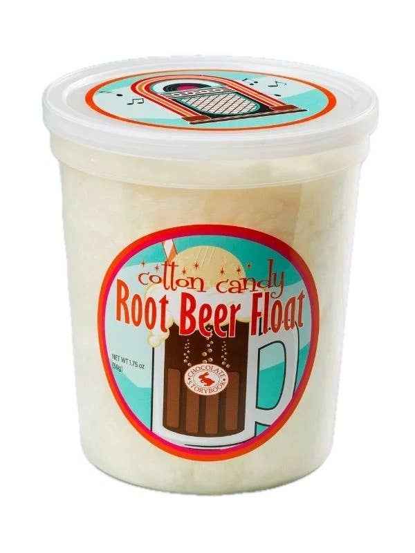 Root Beer Float Cotton Candy 1.75oz Tub, 12ct