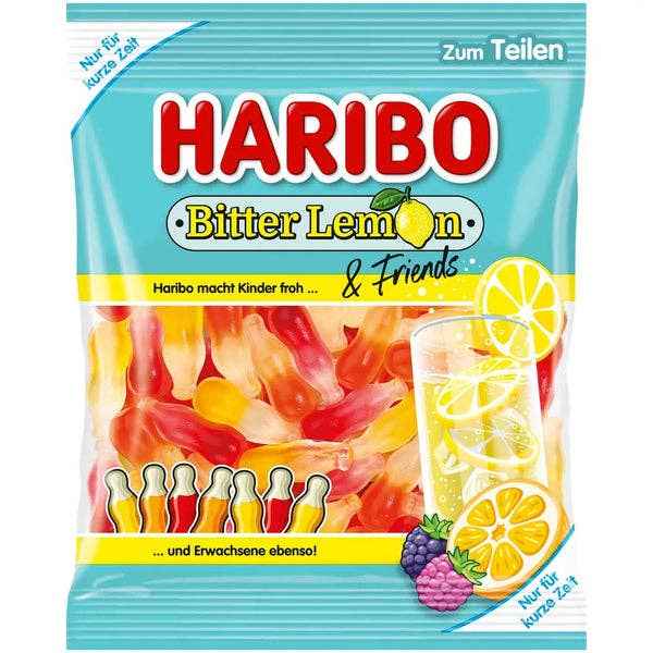 Haribo Bitter Lemon & Friends (160g) (Germany) 6ct
