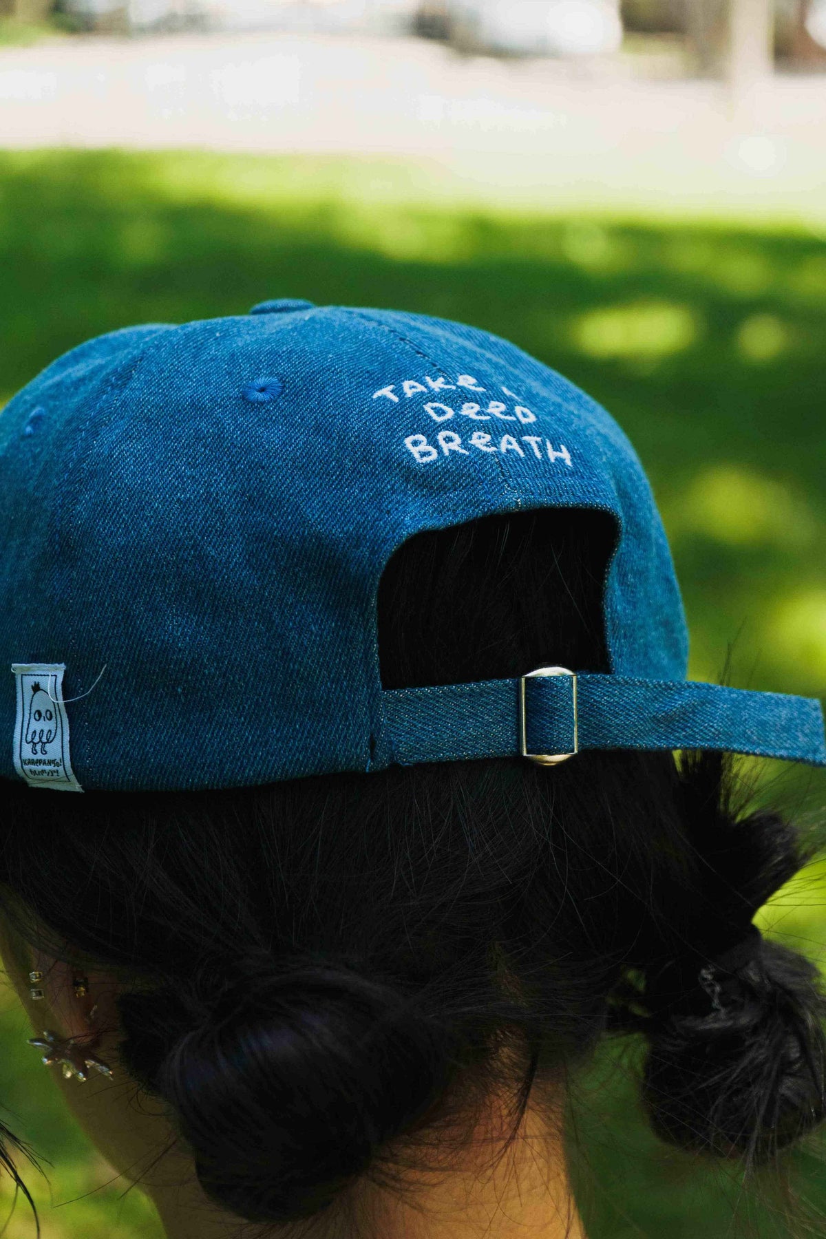 Fresh Air: Denim baseball cap