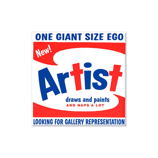 Artist 3 x 3" Magnet (Loose)