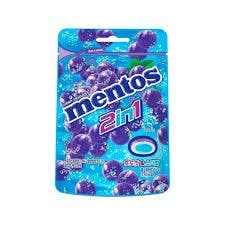 Mentos 2in1 Candy Grape & Soda 10/1.59OZ (KOREA)