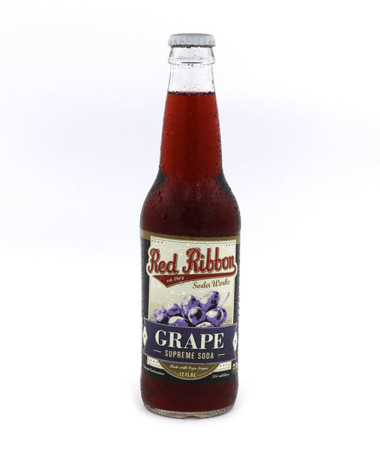 Red Ribbon Grape 12Fl Soda/Carbonated Drink