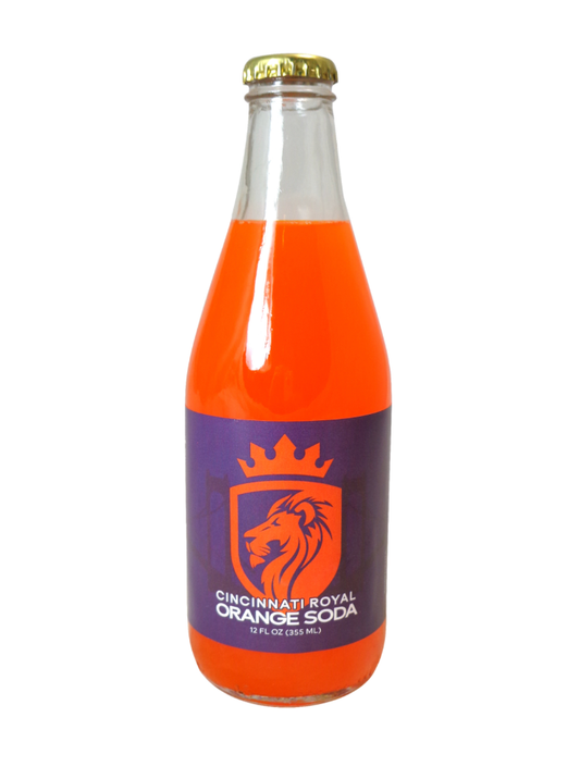 Cincinnati Royal Orange Soda, Glass Bottles