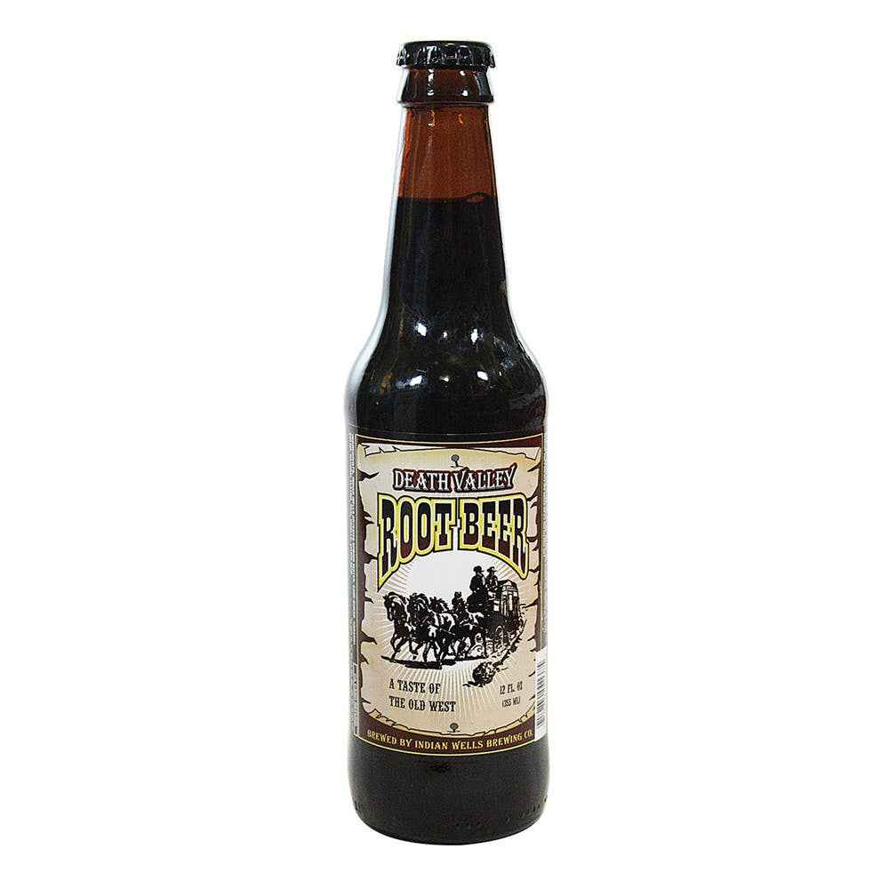 DEATH VALLEY ROOT BEER SODA 12OZ/24PK