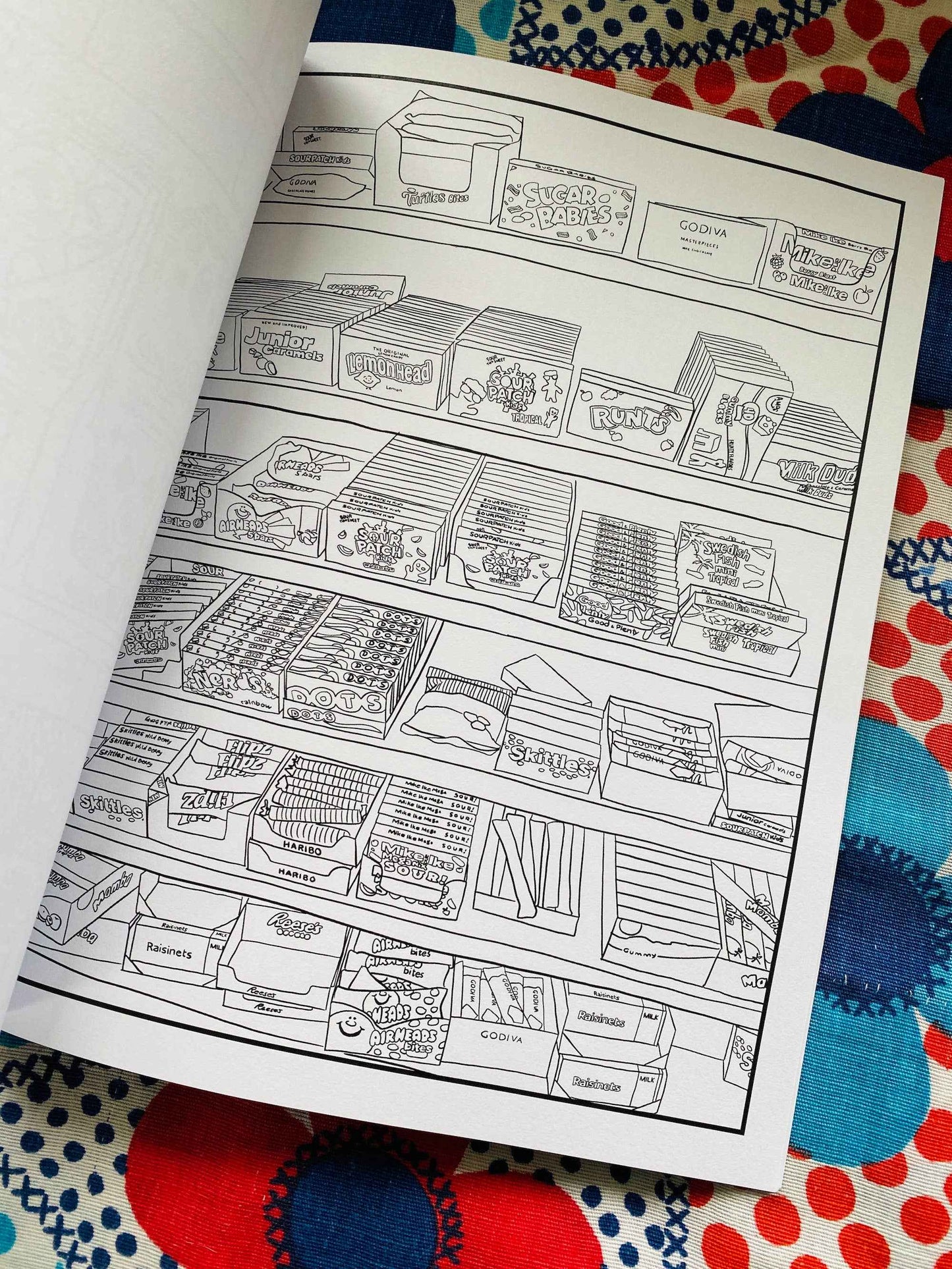 The Color of Sugar - A Coloring Book for Candy Lovers