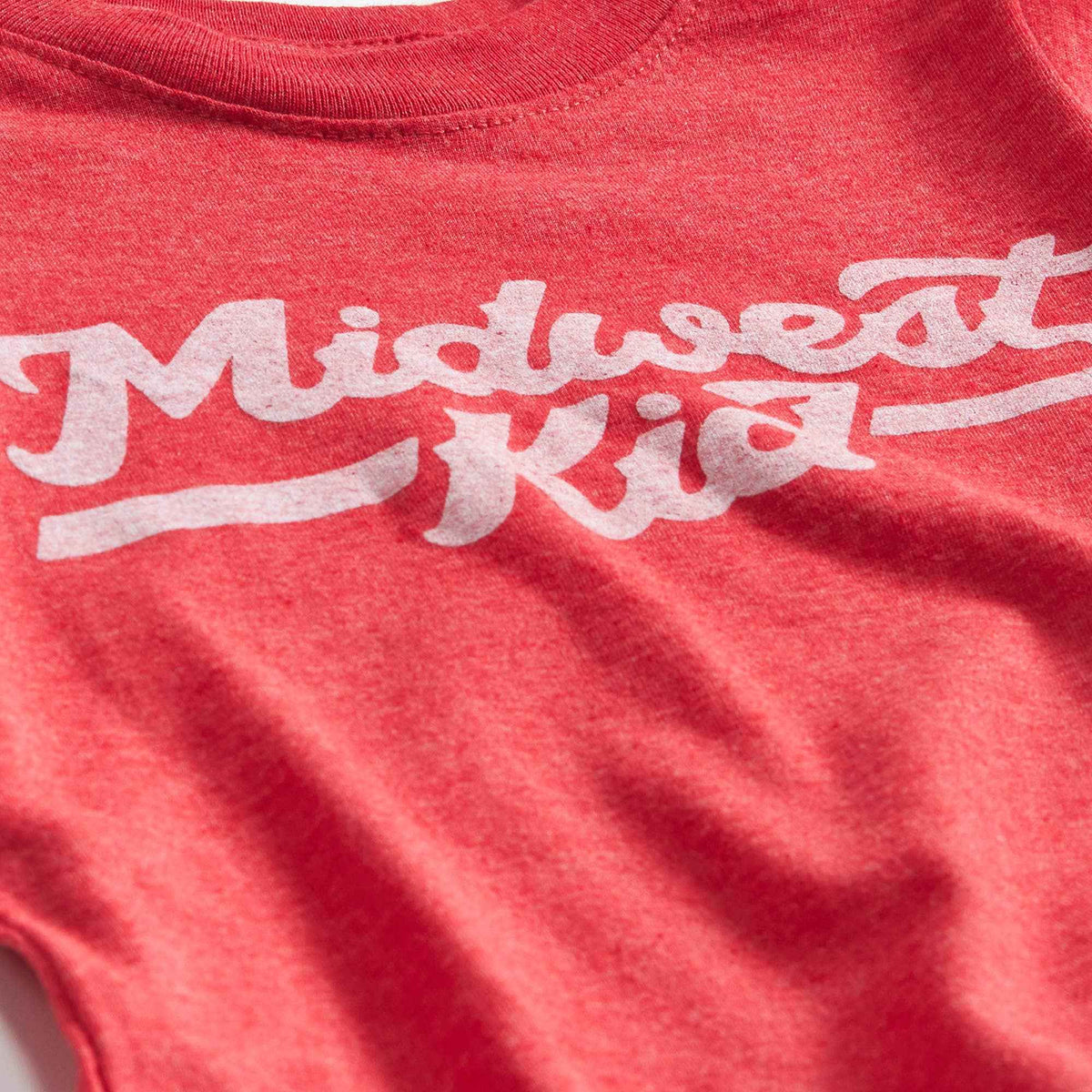 Midwest Kid Heather Red Toddler & Kids T Shirt