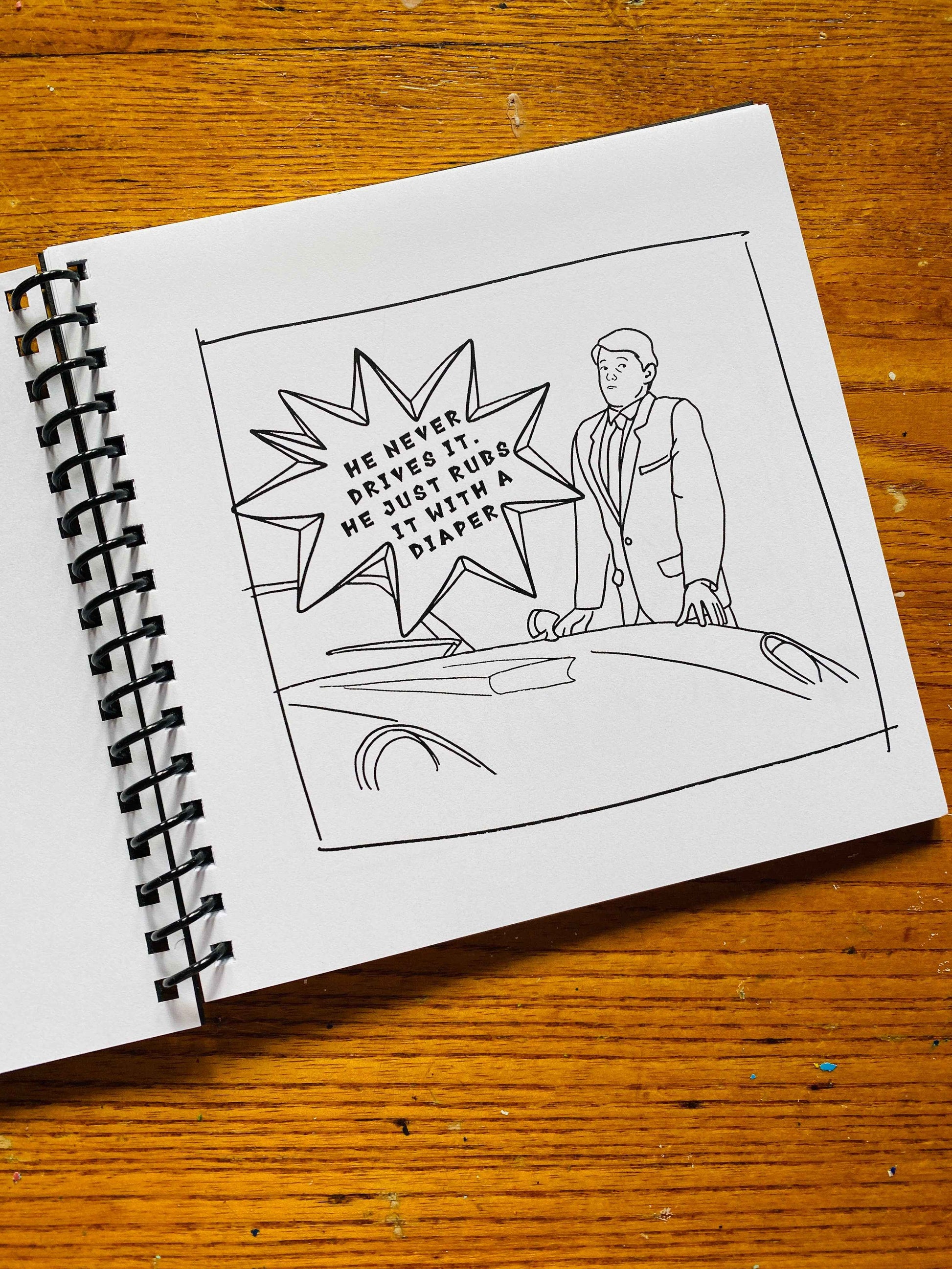 Save Ferris Pint Size Coloring Book