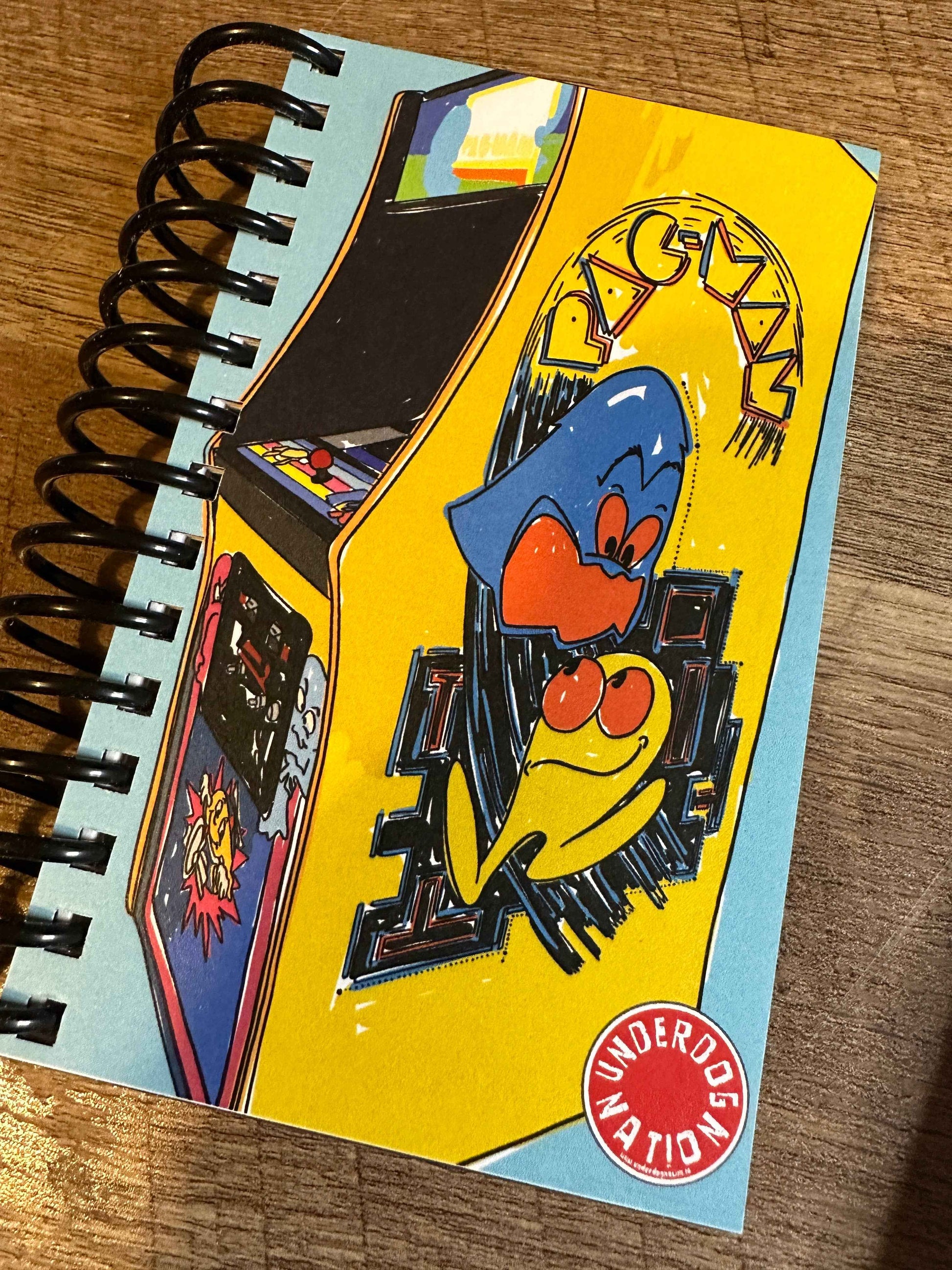 Pacman Arcade Mini Notebook