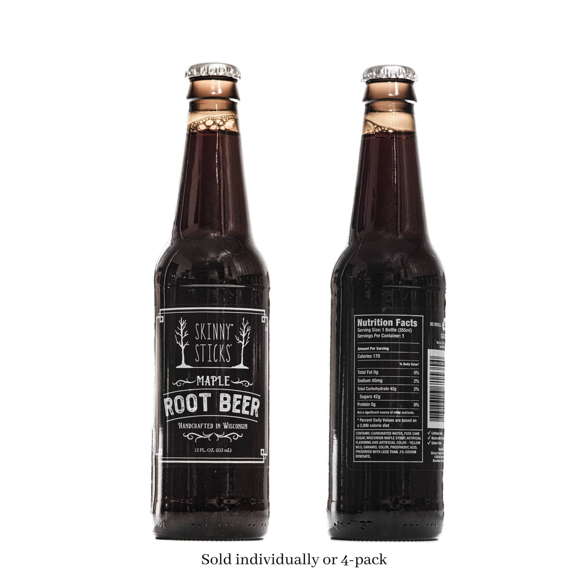 Crafted Maple Root Beer - Root Beer made with  Maple Syrup
