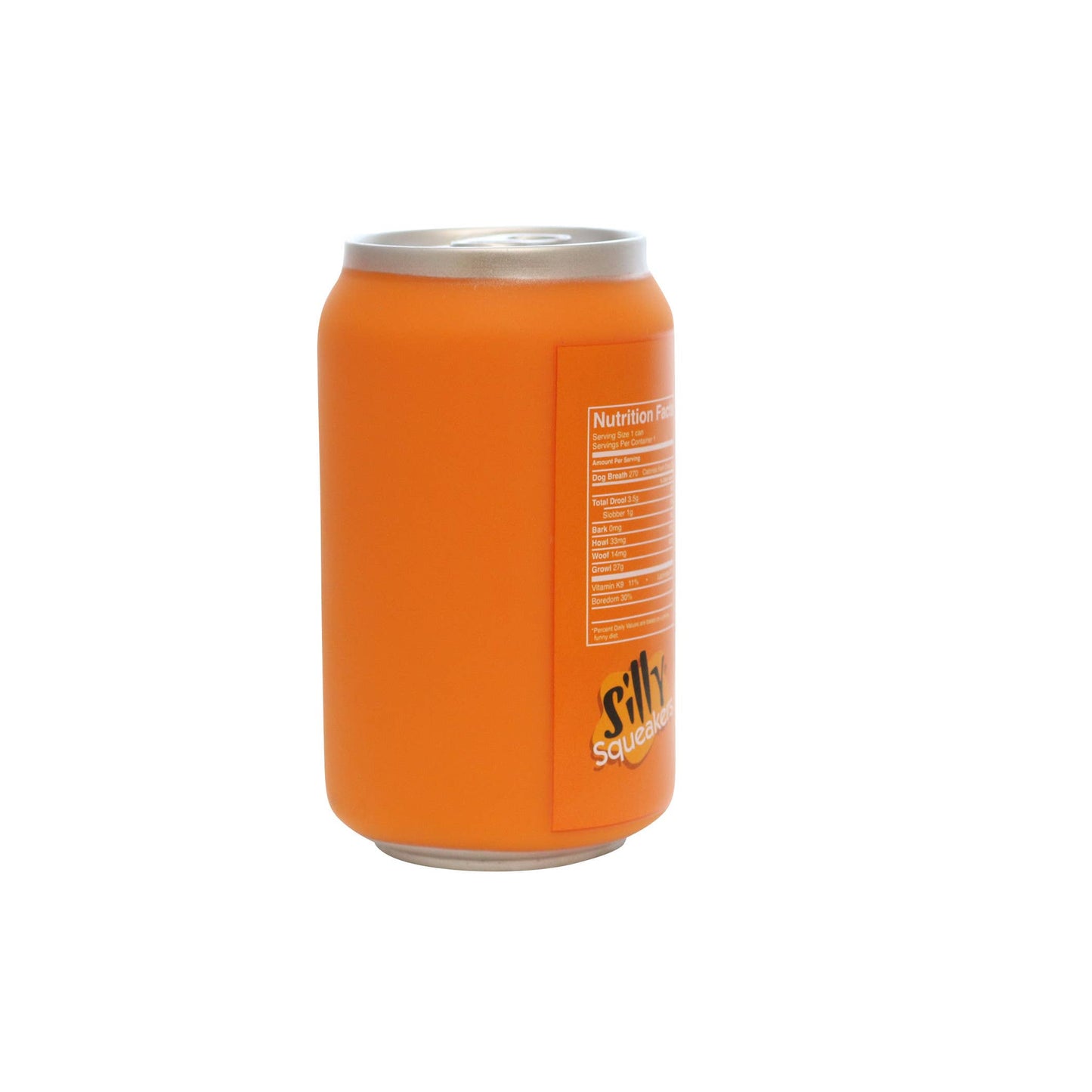 Silly Squeaker Soda Can Panta, Squeaky Novelty Dog Toy