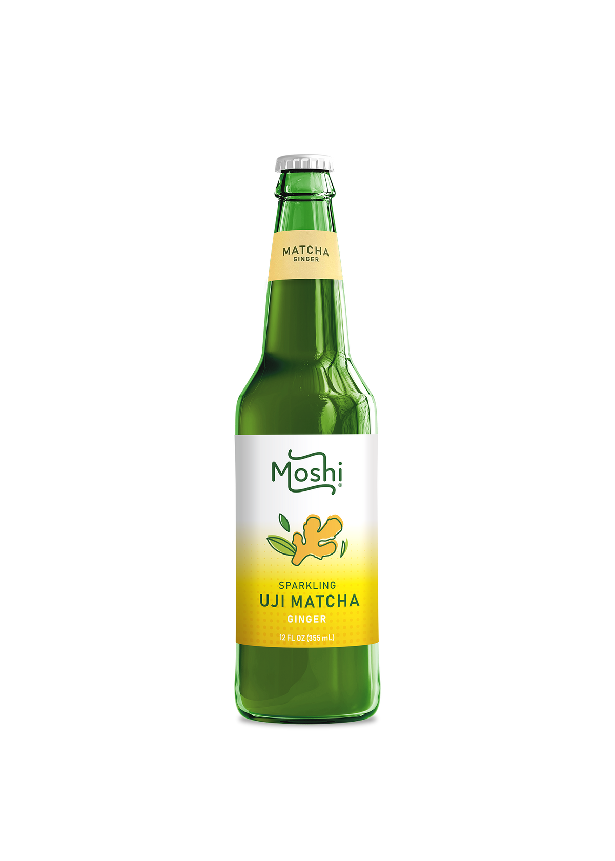 Moshi Matcha Sparkling Drink - Ginger