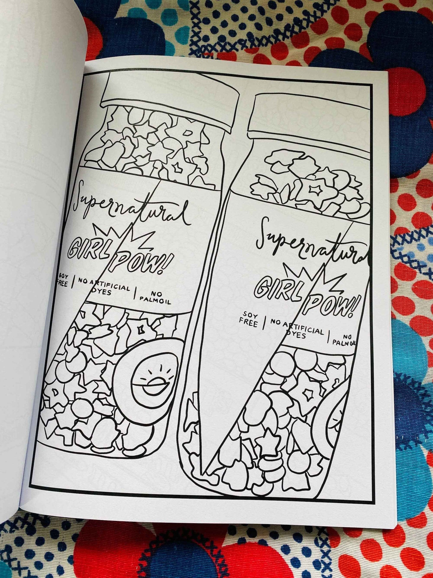 The Color of Sugar - A Coloring Book for Candy Lovers