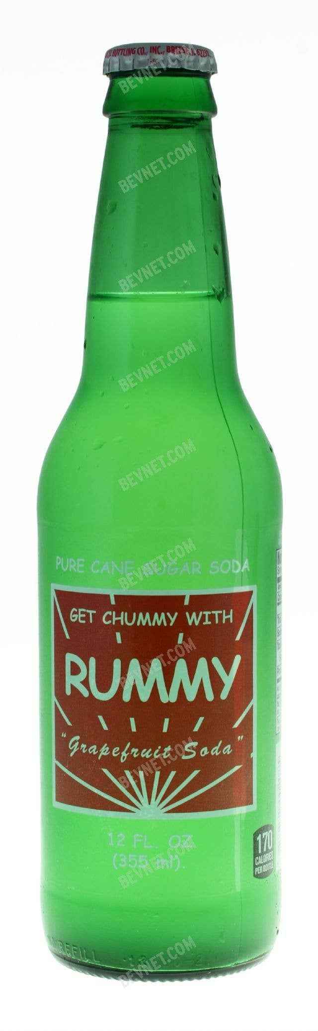 Rummy Soda, 12oz Glass Bottle 12ct