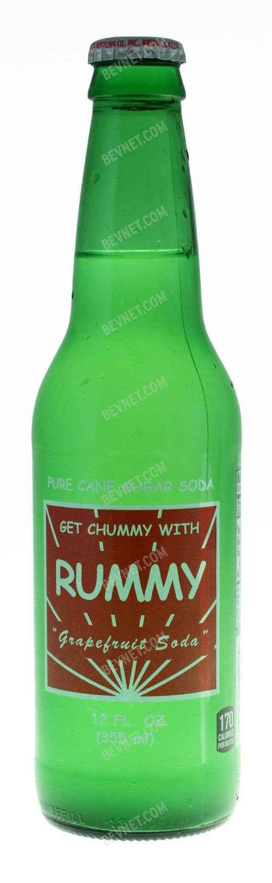 Rummy Soda, 12oz Glass Bottle 12ct