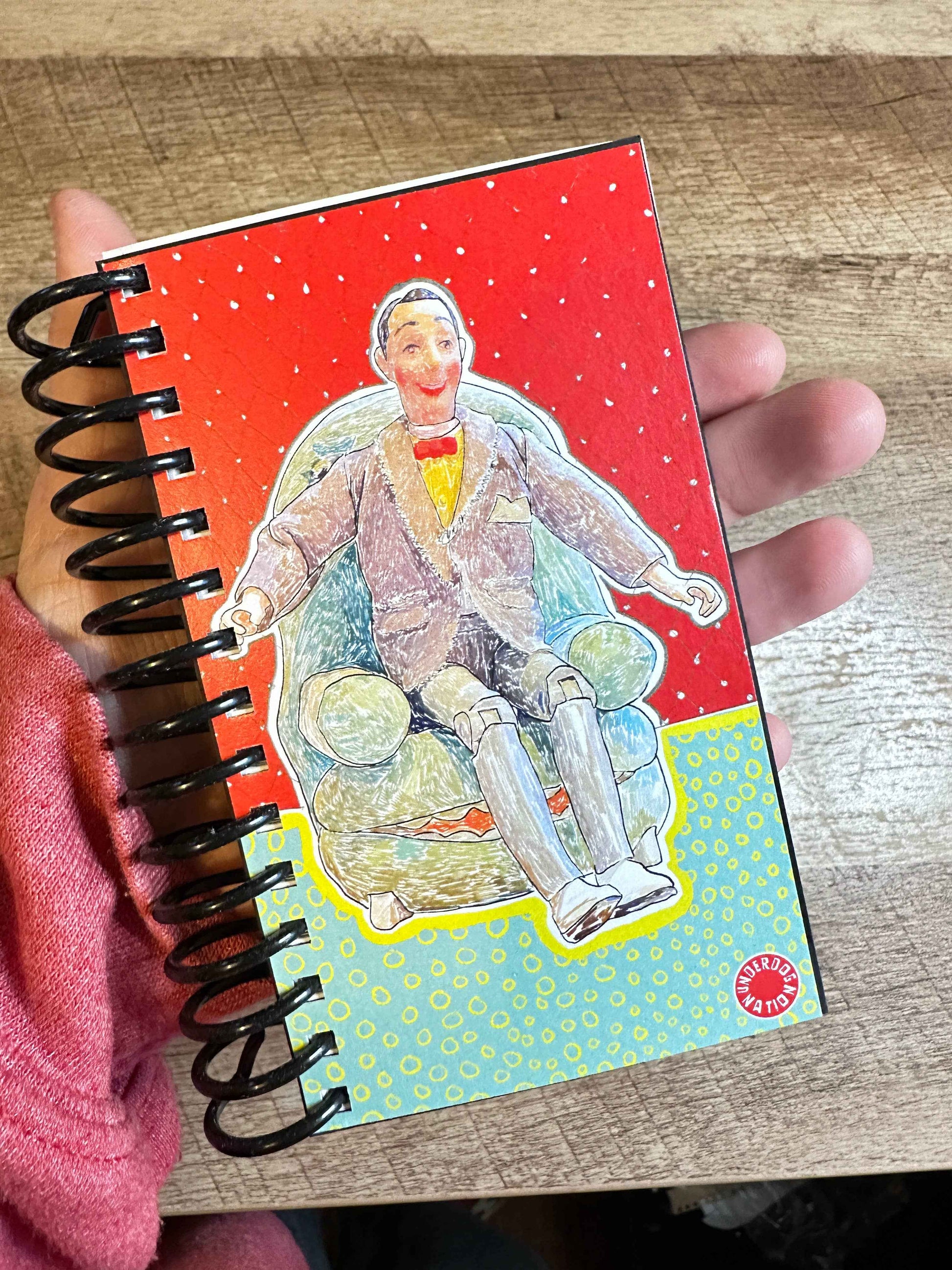PeeWee and Chairy Mini Notebook
